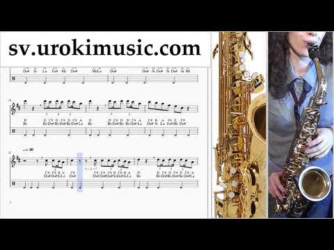 Lär Dig Spela Saxofon (Tenorsaxofon) Jonas Brothers - Cool Tabs Nybörjare um-i-n492