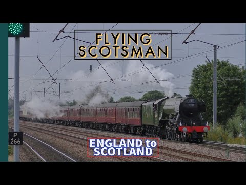 60103 Flying Scotsman Travels North To Scotland - The Flying Scotsman Centenary Weekender