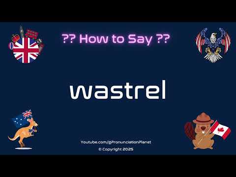 💸 🥴 How to Pronounce wastrel? (CORRECTLY) | Pronunciation Planet