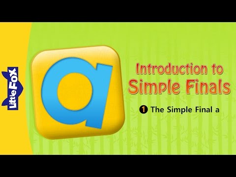 Introduction to Simple Finals 1: The Simple Final a | Chinese Pinyin | Chinese | By Little Fox