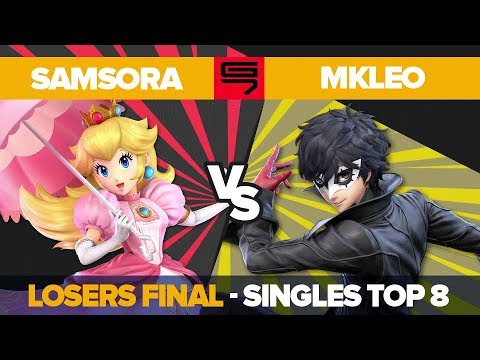 Samsora vs MkLeo - Losers Final: Top 8 Ultimate Singles - Genesis 7 | Peach vs Joker