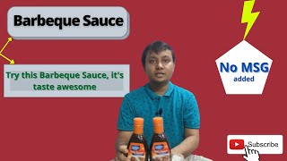 Barbeque Sauce Review| Try this BBQ Sauce, It's Awesome| BBQ Sauce Under Rs 600| Purely Veg Product.
