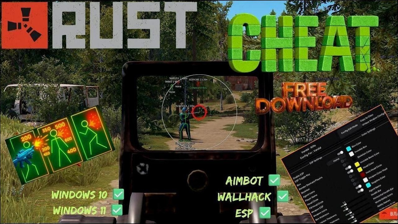 Rust Cheat — ESP, Aimbot, Wallhack No Ban | How To Download & Install Rust on PC (Full Guide 2026)