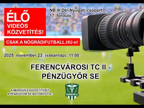 Ferencvárosi TC II – Pénzügyőr SE