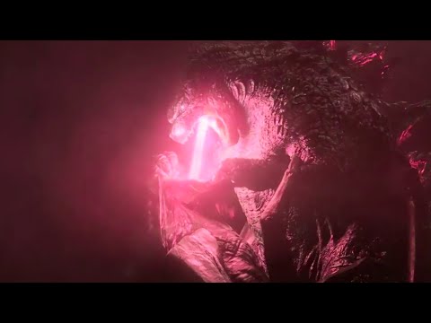 GODZILLA KILLS FEMALE MUTO AS A RAINBOW