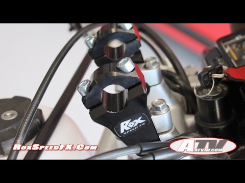 ATV Television Low & Slow - Yamaha TW200 RoxSpeed FX Bar Risers.