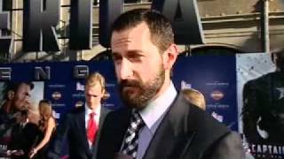 Richard Armitage - Second Captain America Red carpet interview - 19.07.2011 video