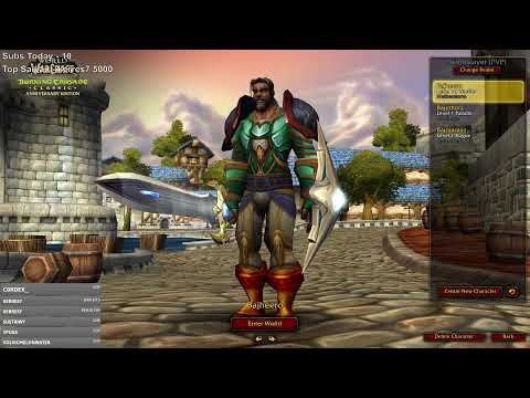 🔥TBC Lvl 70+ Fury / Prot Warrior Endgame Grind Begins!🔥- World of Warcraft Classic