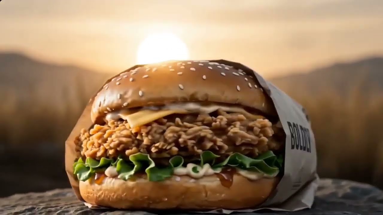 Cinematic Food Ad
