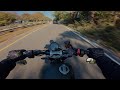 POV Motorcycle Ride To Boston S North End Triumph Speed Twin 1200