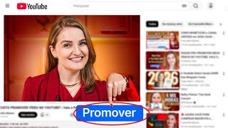 COMO PROMOVER seus VÍDEOS no YOUTUBE do JEITO CERTO em 2026!