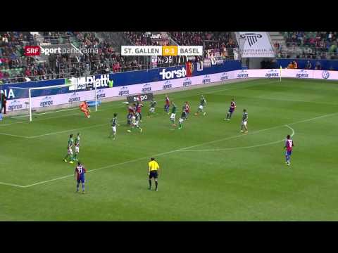 2013/14: 32. Runde - FC St. Gallen - FC Basel 0:3 (0:2)