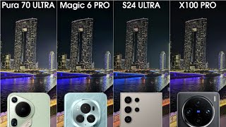 Huawei Pura 70 Ultra vs Honor Magic 6 Pro vs Galaxy S24 Ultra vs Vivo X100 Pro Camera Test