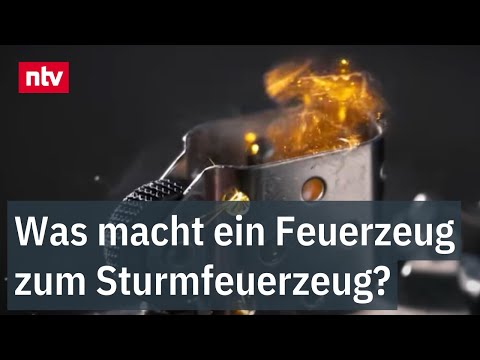 Brennt auch bei Windstärke 10 - Was macht ein Feuerzeug zum Sturmfeuerzeug?