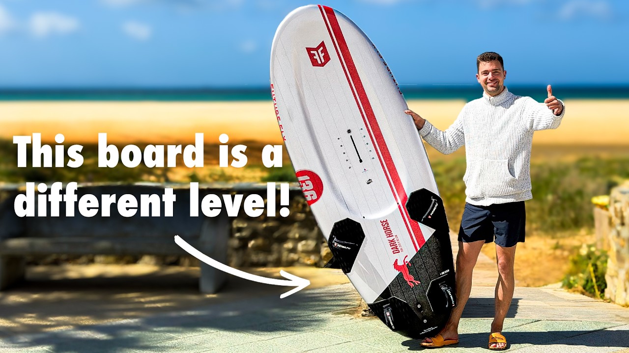 Future Fly Unveils Redesigned Dark Horse Windsurfing Board with Advanced Aerodynamics