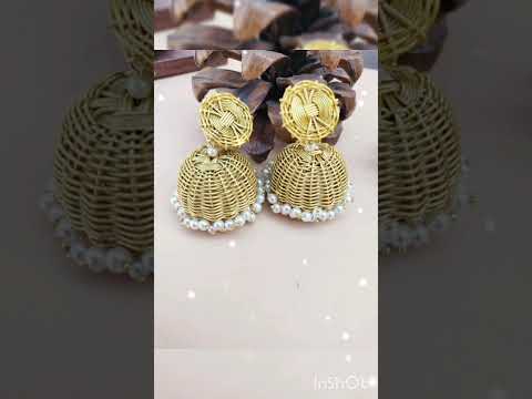 Dangler Brass Earrings