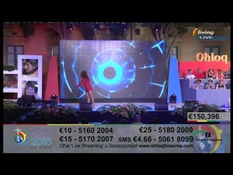 Anthea Zammit dances Ticrita (Tear Apart) on Ohloq Tbissima Marathon 2015