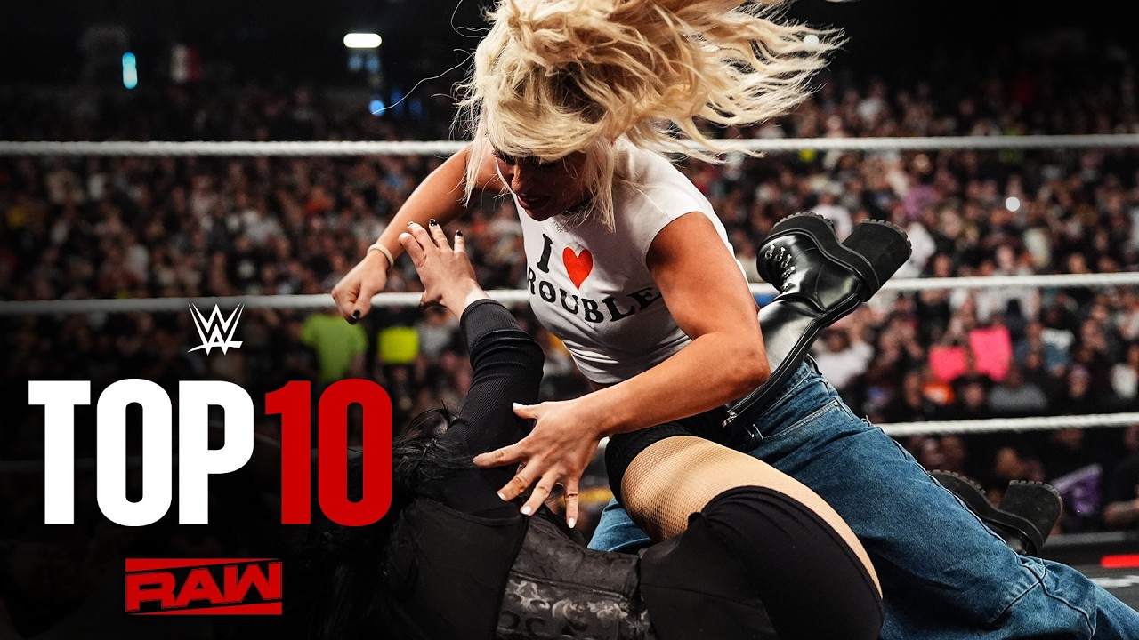 Top 10 Raw moments: WWE Top 10, April 13, 2026