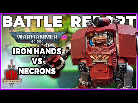 LGT Practice! Iron Hands vs Necrons | LIVE Warhammer 40,000 Battle Report