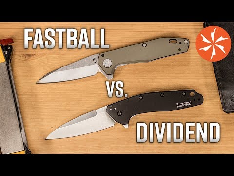 Gerber Fastball vs Kershaw Dividend: EDC Flipper Faceoff - KnifeCenter.com