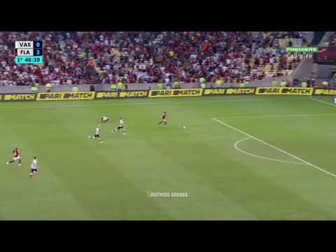 gol de placa Ayrton Lucas. Flamengo x Vasco