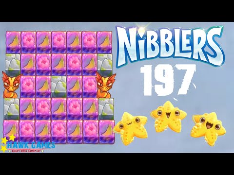 Nibblers - 3 Stars Walkthrough Level 197