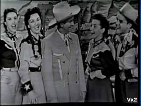 Gene Autry & Arthur Godfey Show Cast: Back in the Saddle Again + Western Medley - 1954