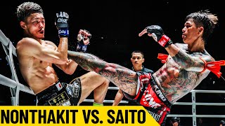 Download lagu This Brawl Got HEATED 🔥 Nonthakit vs. Saito | Muay Thai Full Fight mp3