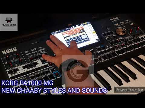 KORG PA1000 MG - NEW CHAABY STYLES AND SOUNDS ايقاعات و أصوات شعبي جديدة