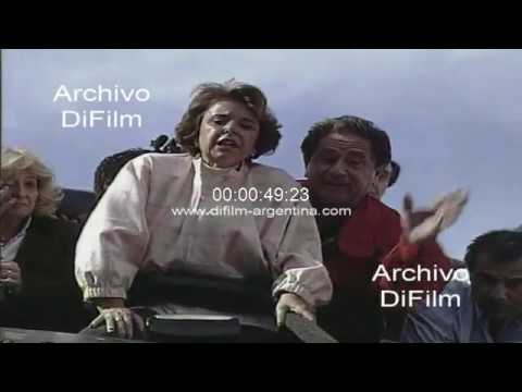 Carlos Ruckauf sobre candidatura de Chiche Duhalde - Elecciones 1997