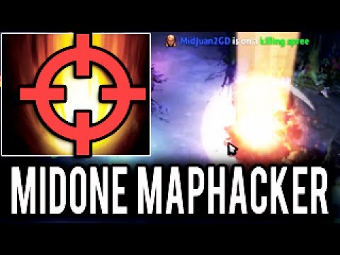Stop Using Maphack Please! Genius SunStrike Invoker Boss by MidOne 9k MMR Monster Dota 2