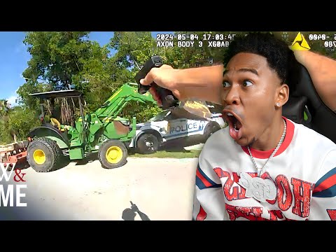 HE STOLE A TRACTOR & KILLED 20 OF HIS OPPS WITH IT