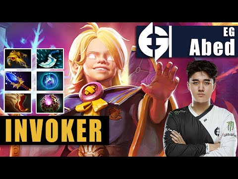 Invoker Mid | EG.Abed | TOP 1 RANK ABED WOMBO COMBO FAST HAND INVOKER | 7.31b Gameplay Highlights