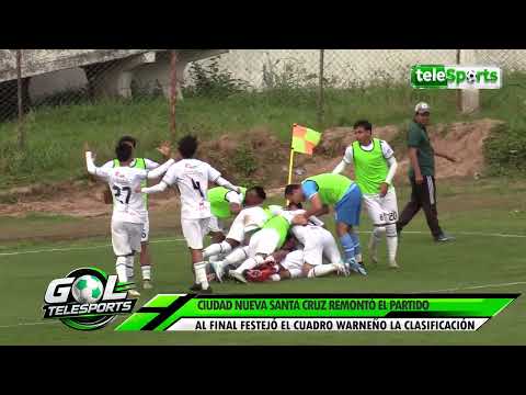 RESUMEN CIUDAD NUEVA SANTA CRUZ ACADEMIA FC 4x 2 LOS ÁNGELES DE COTOCA Copa Simón Bolívar