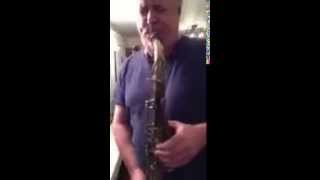 DOUG WEBB ON HIS 10MFAN MERLOT 8* HR TENOR MOUTHPIECE--CHANNELING SOME GETZ