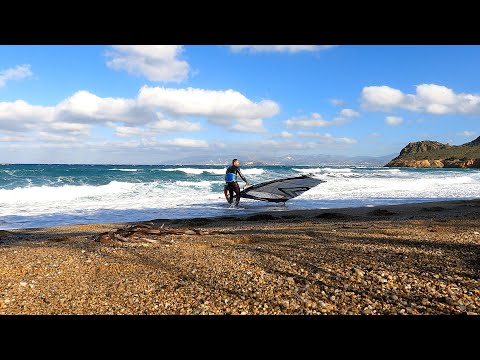 Tsoukalia Winter Wsurf Session Last of 2022