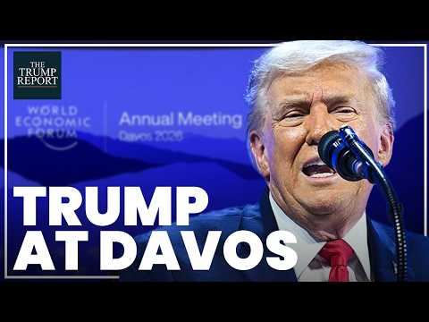 ‘Europe would be speaking German if not for us’ | President Trump's Davos speech montage