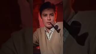 Alain DELON &amp; Marianne FAITHFULL. Young stars.