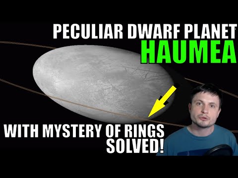 Haumea - The Ringed Dwarf Planet With One Mystery Solved