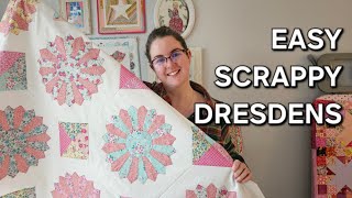 Lets make a DRESDEN QUILT | Tutorial | Quilting Vlog