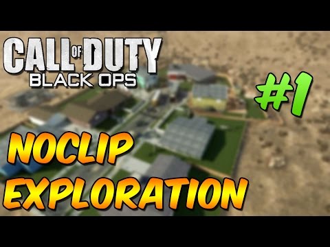 COD Black Ops Multiplayer Maps Noclip Exploration - Nuketown!