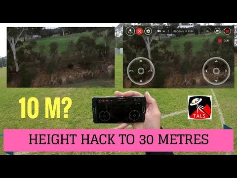 DJI TELLO - MAX HEIGHT HACKED TO 30m - FULL REVIEW of FEATURES