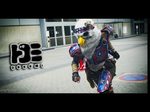 DoKomi 2019 Düsseldorf - AMERICAN EAGLE ARMOUR - 4k Cosplay Video // See you in 2020 - 7blade