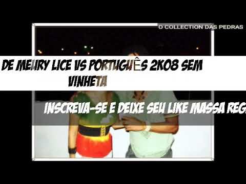 MELO DE MEURY LICE VS PORTUGUÊS 2K08 SEM VINHETA ( REGGAE ALAGOANO ) [ REGGAE RECORDAÇÃO ]