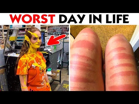 55 PEOPLE HAVING THE WORST DAY OF THEIR LIFE!