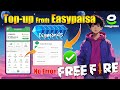Top 2 Methods Free Fire Diamond EasyPaisa Freefire Topup EasyPaisa Say Kesy Karrain 2025