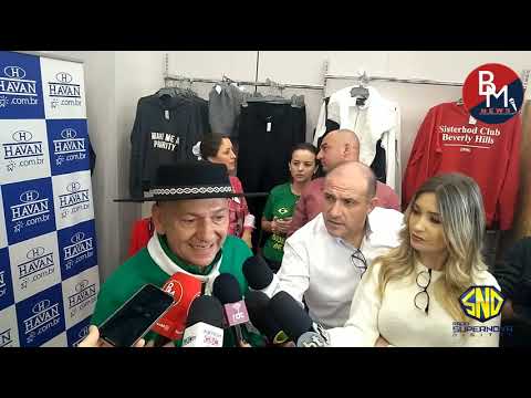 Luciano Hang inaugura sua nova mega loja em Caxias do Sul