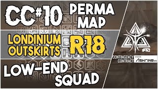 CC#10 Permanent Map - Londinium Outskirts Risk 18 | Low End Squad |【Arknights】