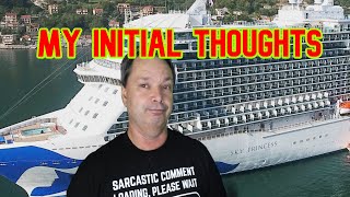 Princess Cruise Lines&#39;s Sky Princess - First Thoughts