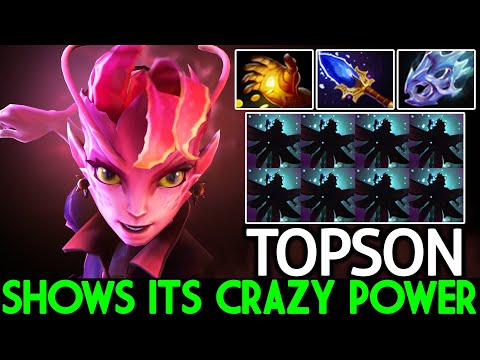 TOPSON [Dark Willow] Shows Its Crazy Power Scepter Machine Gun Dota 2